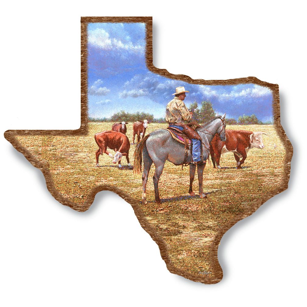 Afternoon Shower On Wood Texas