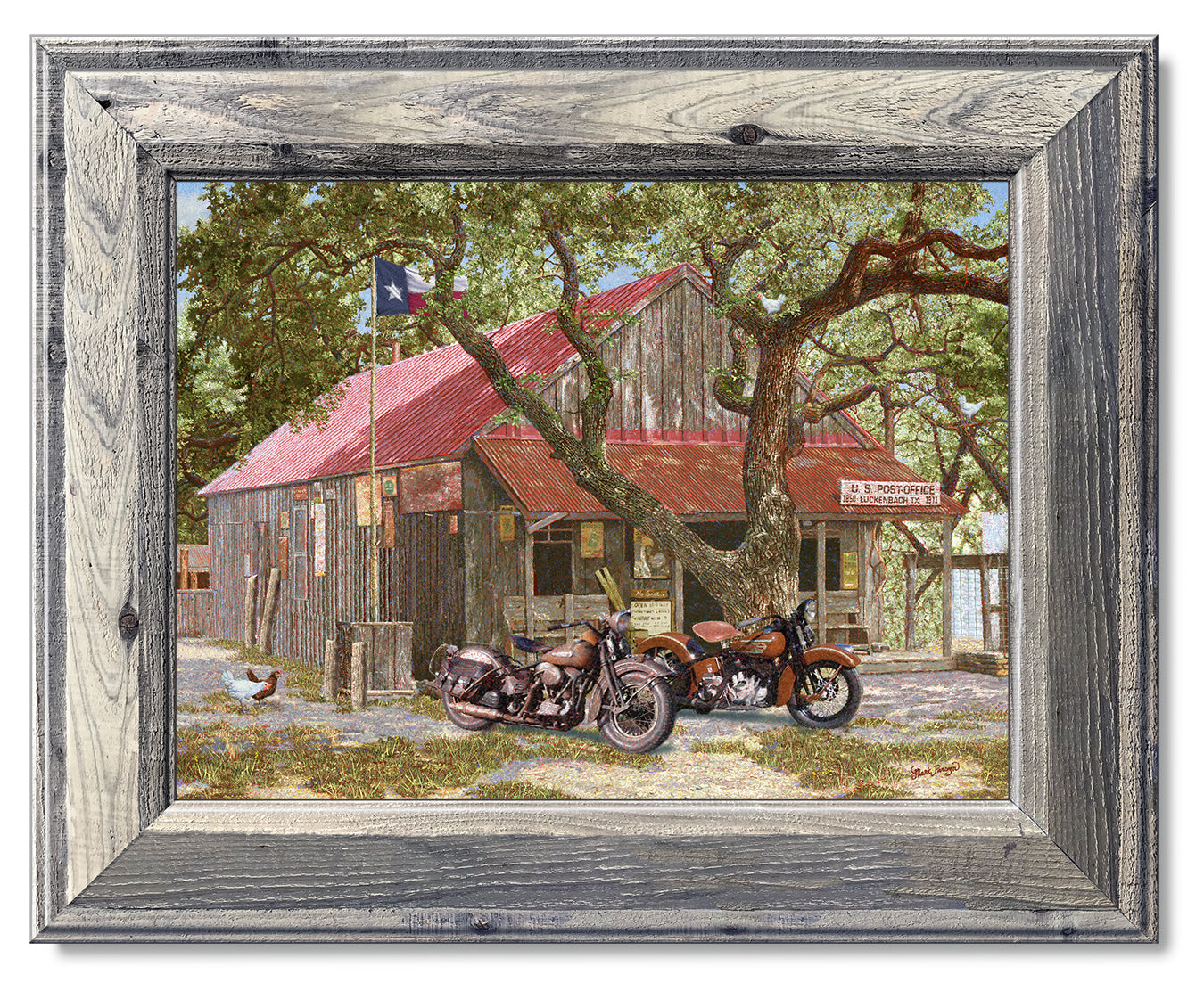 Luckenbach And Vintage Bikes